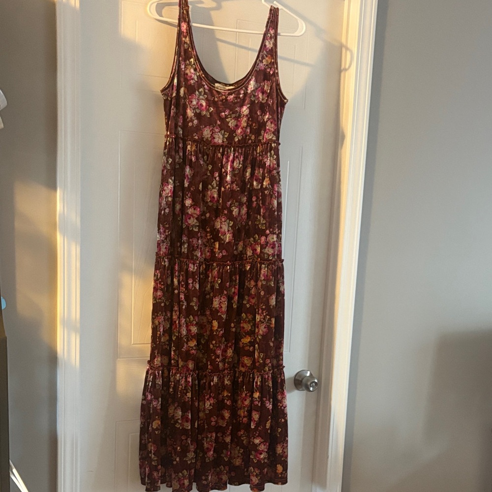 NATURAL LIFE Multicolor Floral Maxi Dress